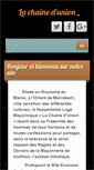 Mobile Screenshot of la-chaine-d-union.net